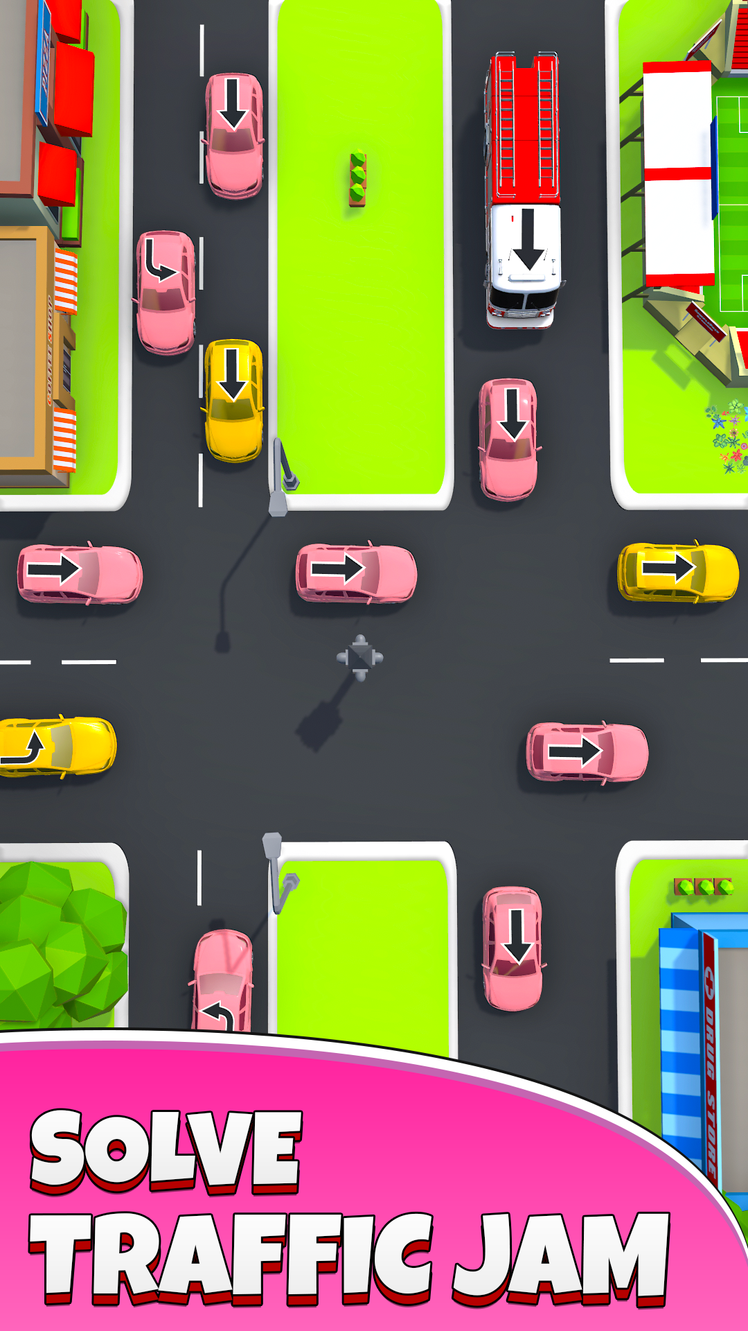 Escape Traffic Driving Order Game Screenshot