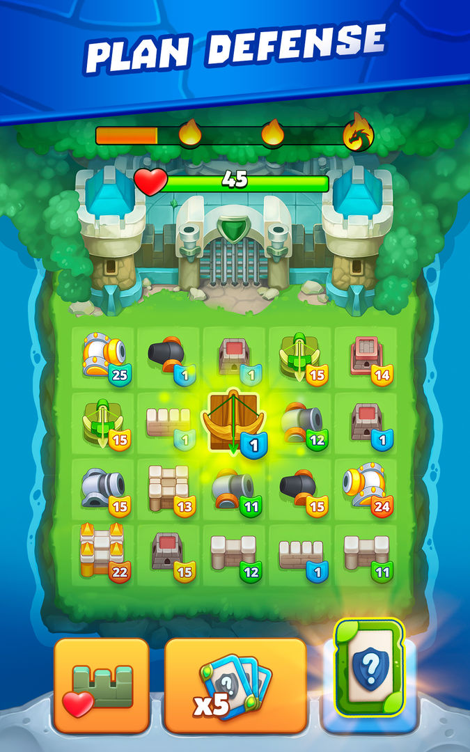 Screenshot of Castle Rush - Tower Defense