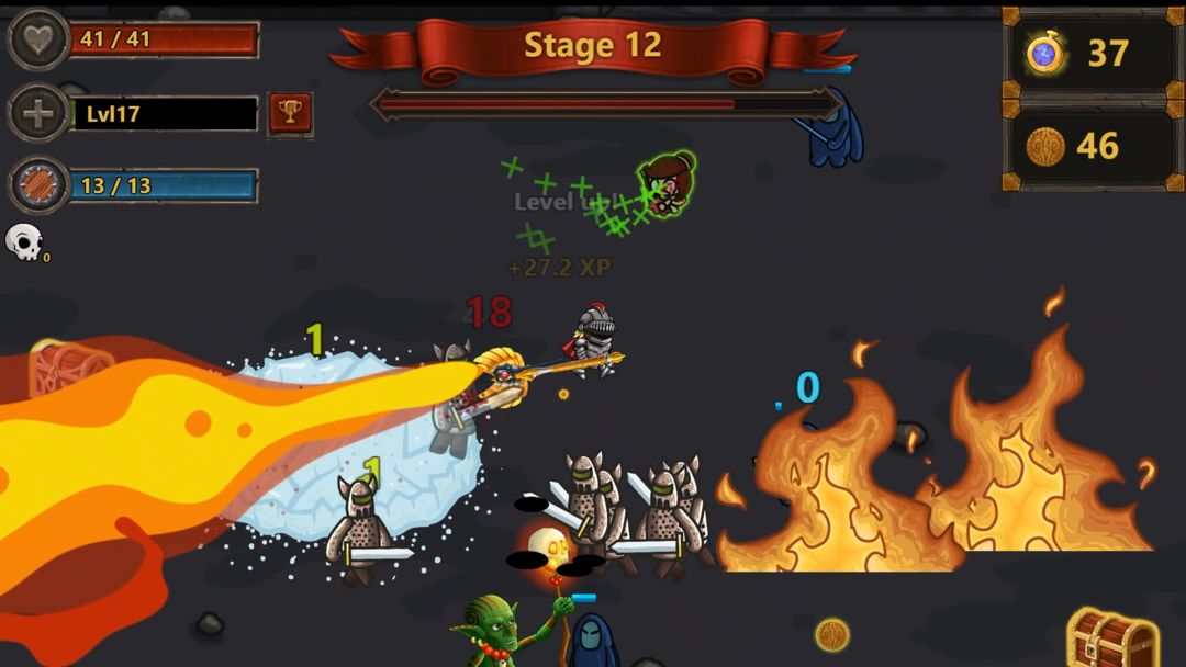 Screenshot of The Castle Burns!
