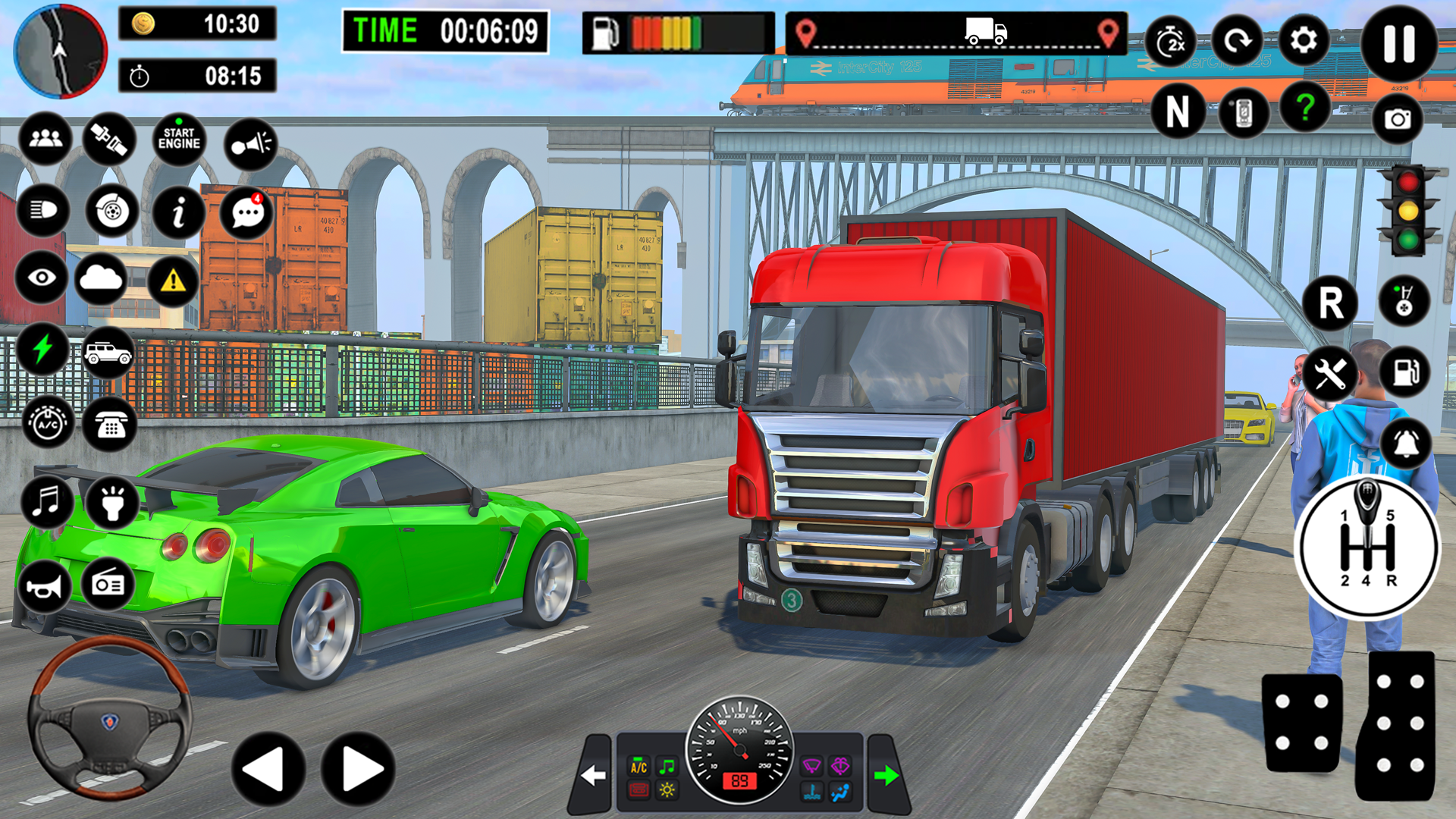 Screenshot 2 of US Truck Driving Games Sim 