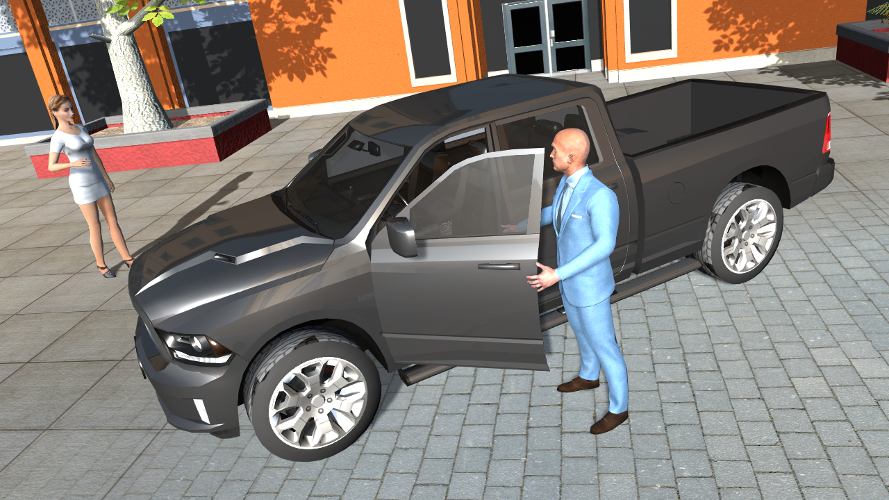 Offroad Pickup Truck R Game Screenshot