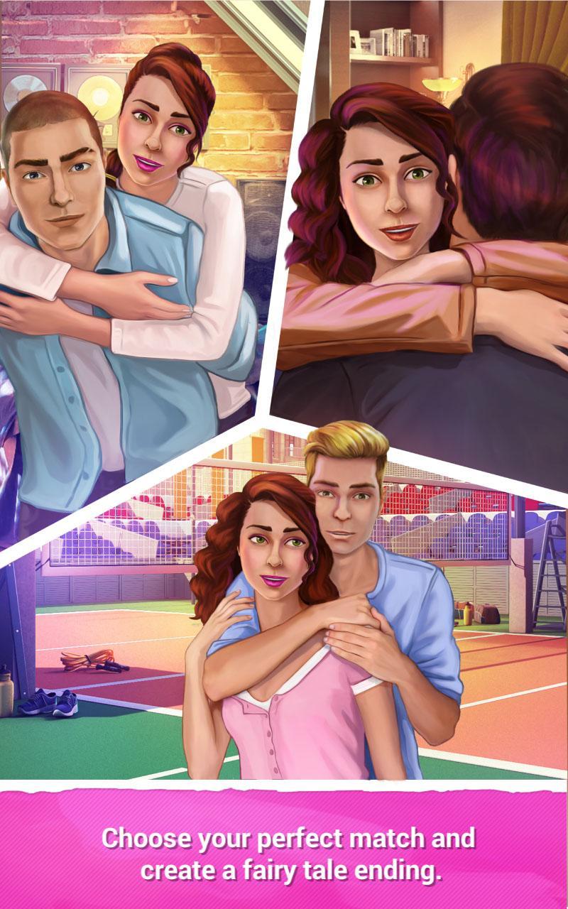 Скриншот игры Teenage Crush – Love Story Gam