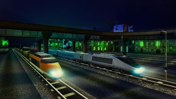 Euro Train Driving Game Screenshot
