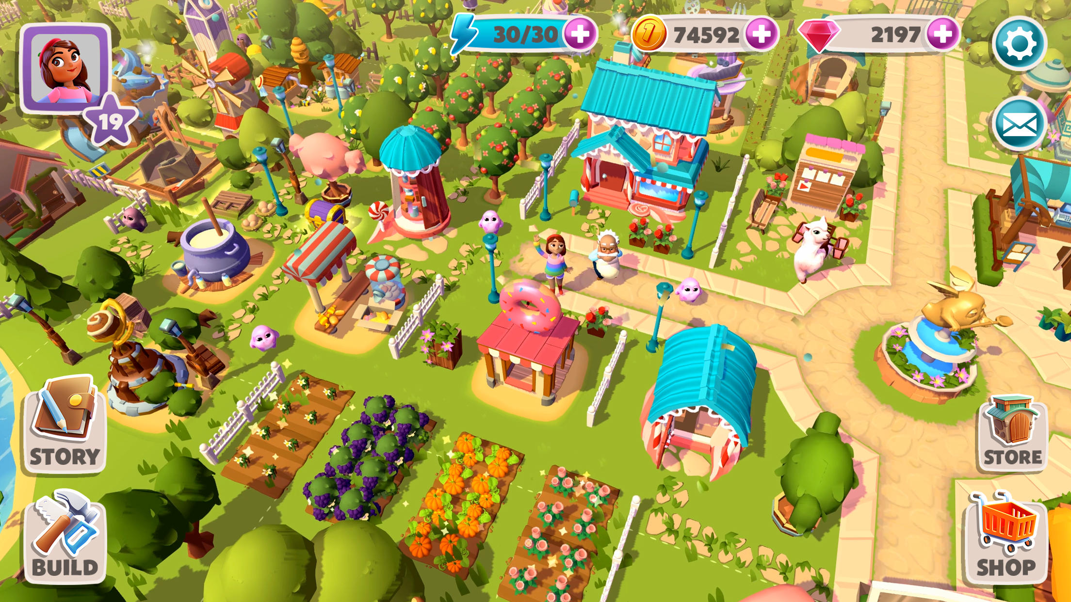 Screenshot of Taffy's Sweet Farm: Bake Away