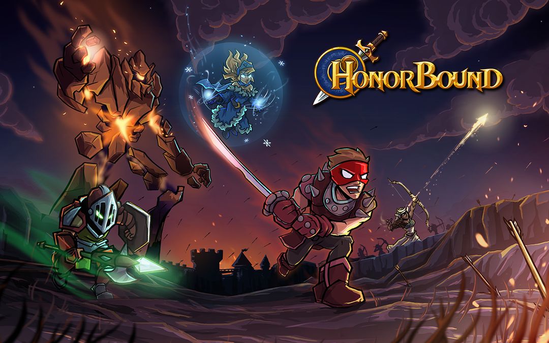 HonorBound RPG 게임 스크린 샷