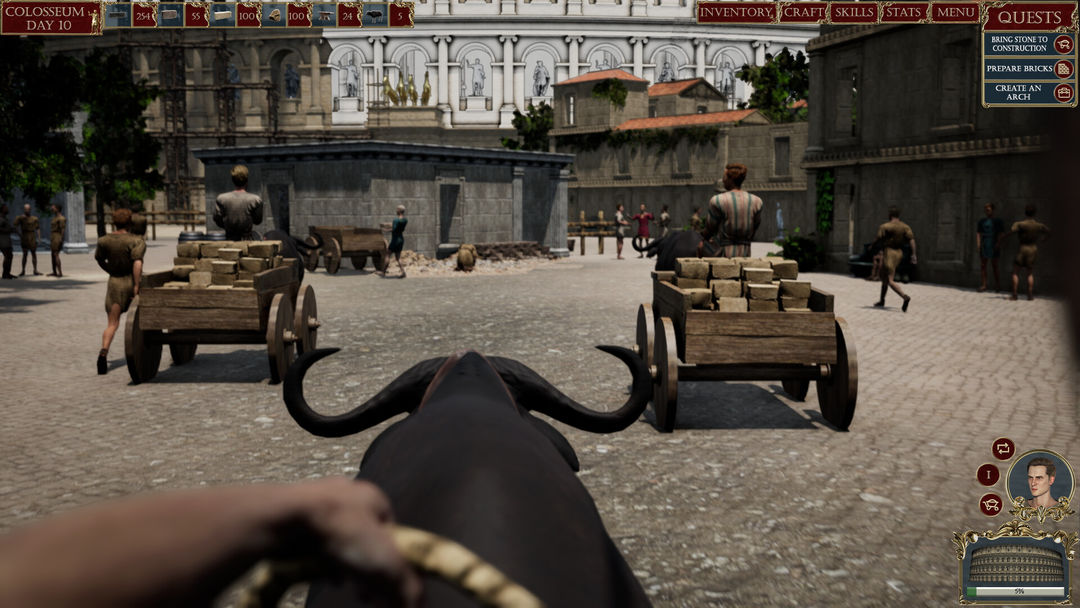 Screenshot of Rome Frontiers