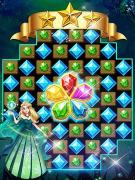 ice princess jewelry star Game Screenshot