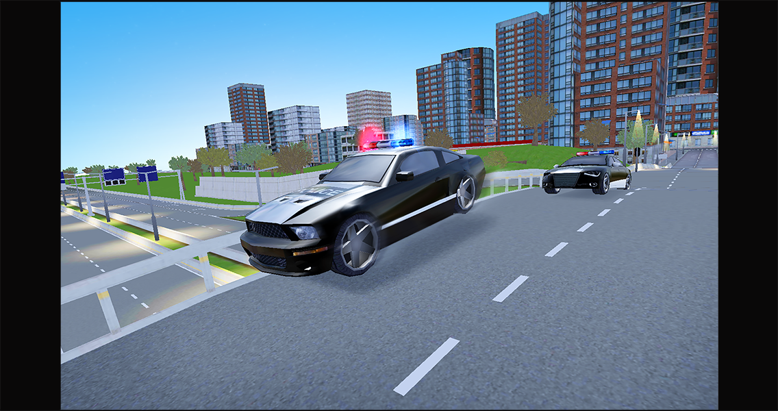 Police Academy Driving School Game Screenshot