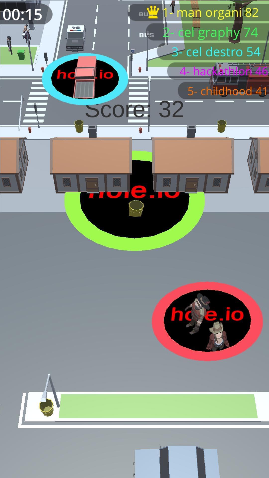 Cuplikan Layar Game black.io eat town