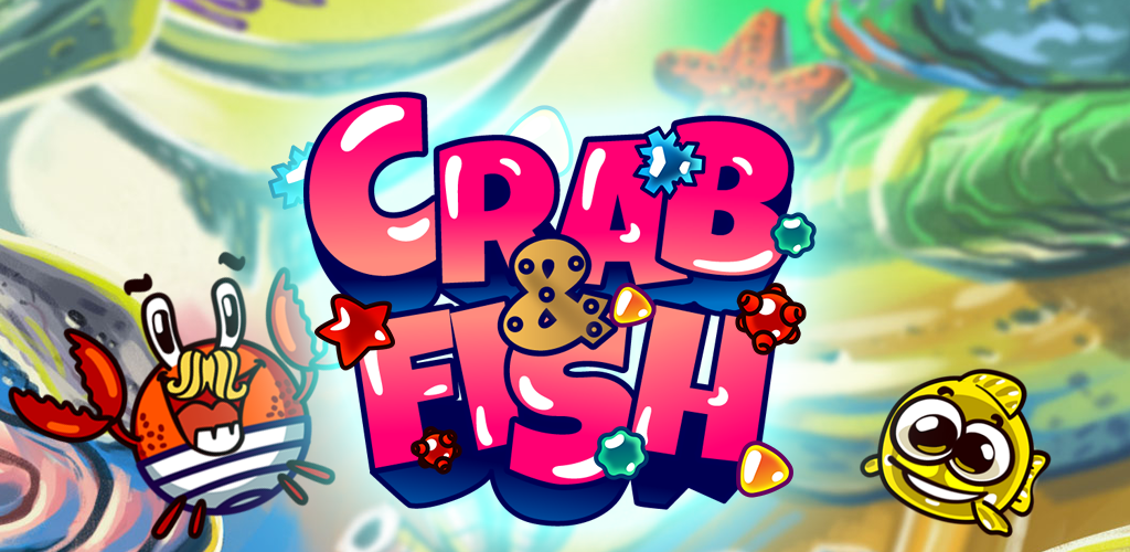 Banner of Crabe et poisson : six coins dans le bloc des héros 1.0