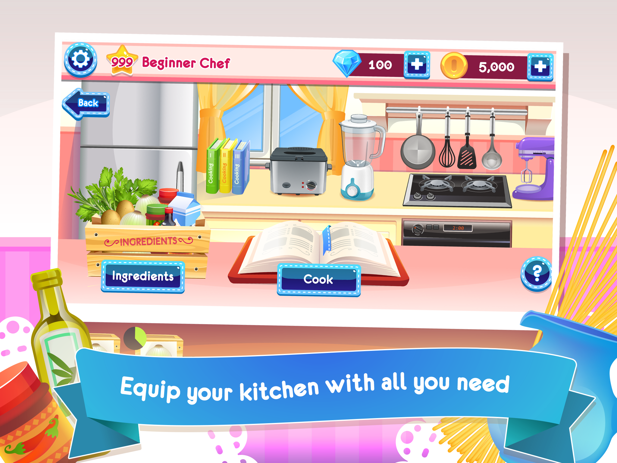Скриншот игры Cooking Story Deluxe - Cooking Experiments Game