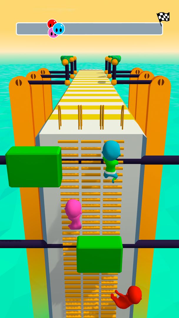Screenshot of Fun Race 3D — Run and Parkour