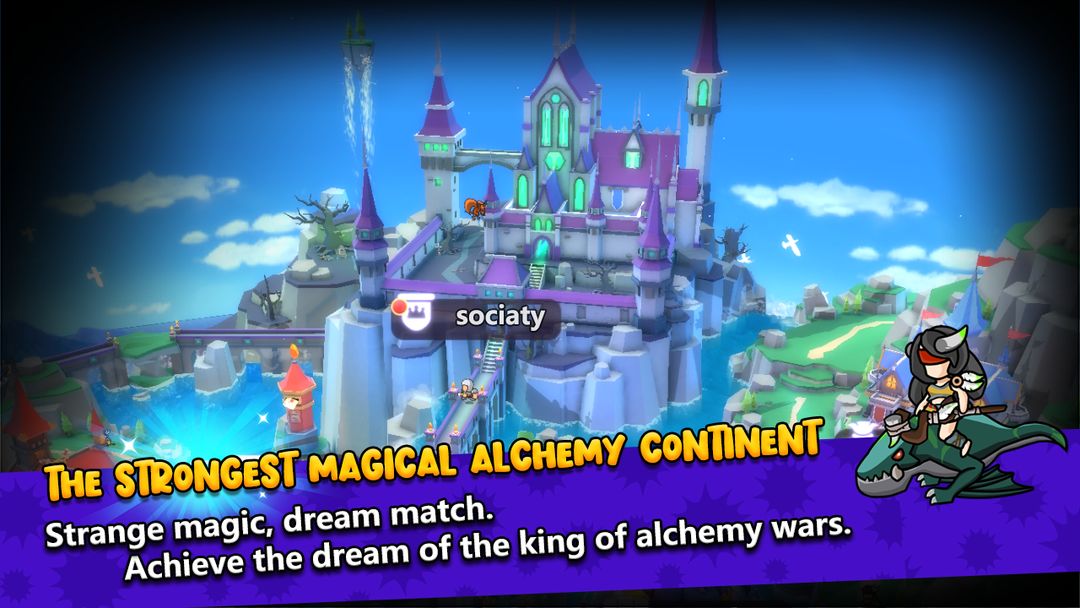 Alchemy War2: The Rising screenshot game