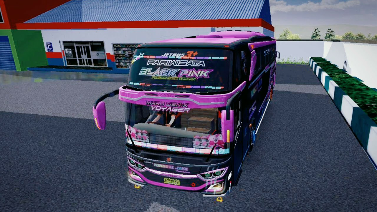 Bus Basuri Simulator Nusantara Game Screenshot
