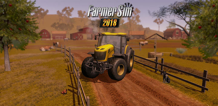 Banner of Farmer Sim 2018 