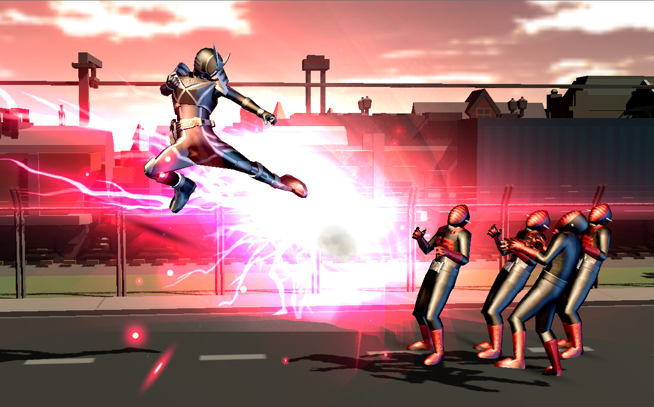 Screenshot of Rider Wars : Faiz Henshin Fighter Legend Climax