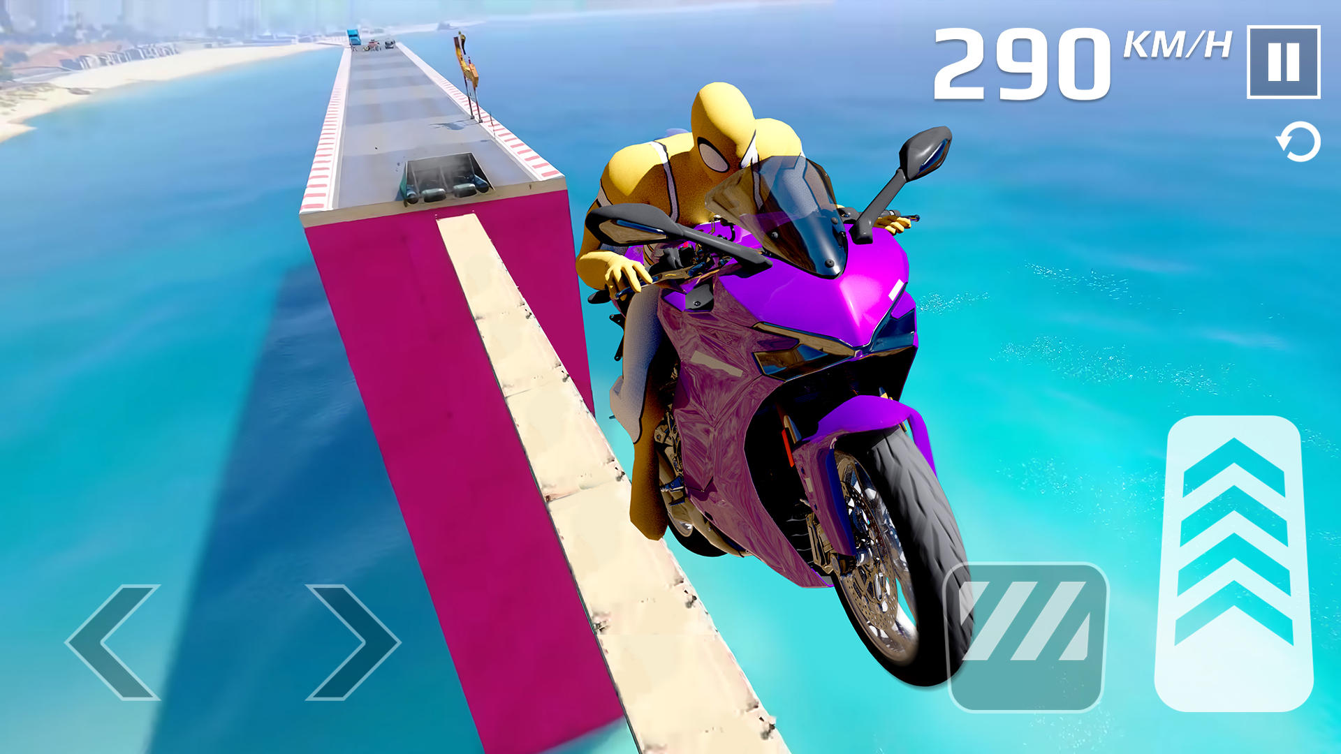 GT Motor Stunt Master 3D screenshot game