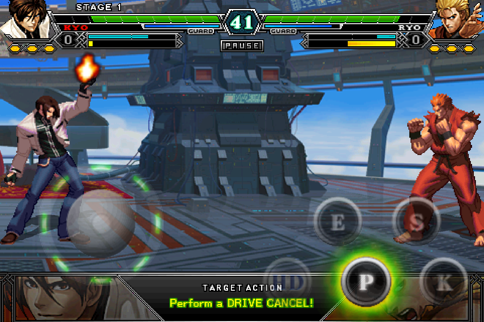 THE KING OF FIGHTERS-A 2012 Game Screenshot