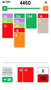 2048 Zen Cards Game Screenshot