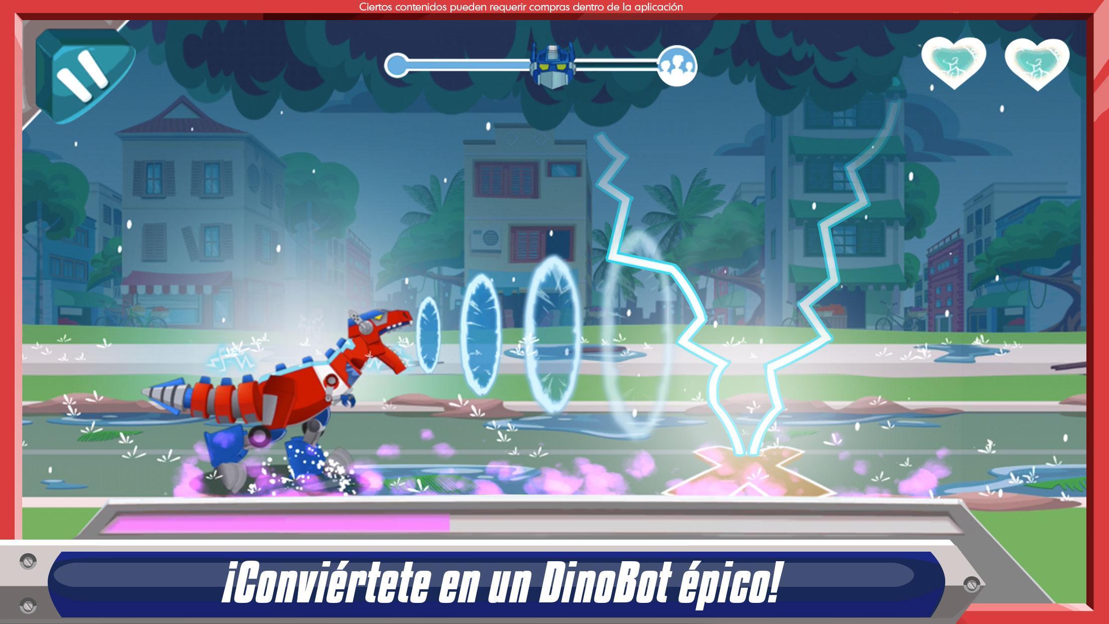 Captura de Pantalla del Juego Transformers Rescue Bots: Dash
