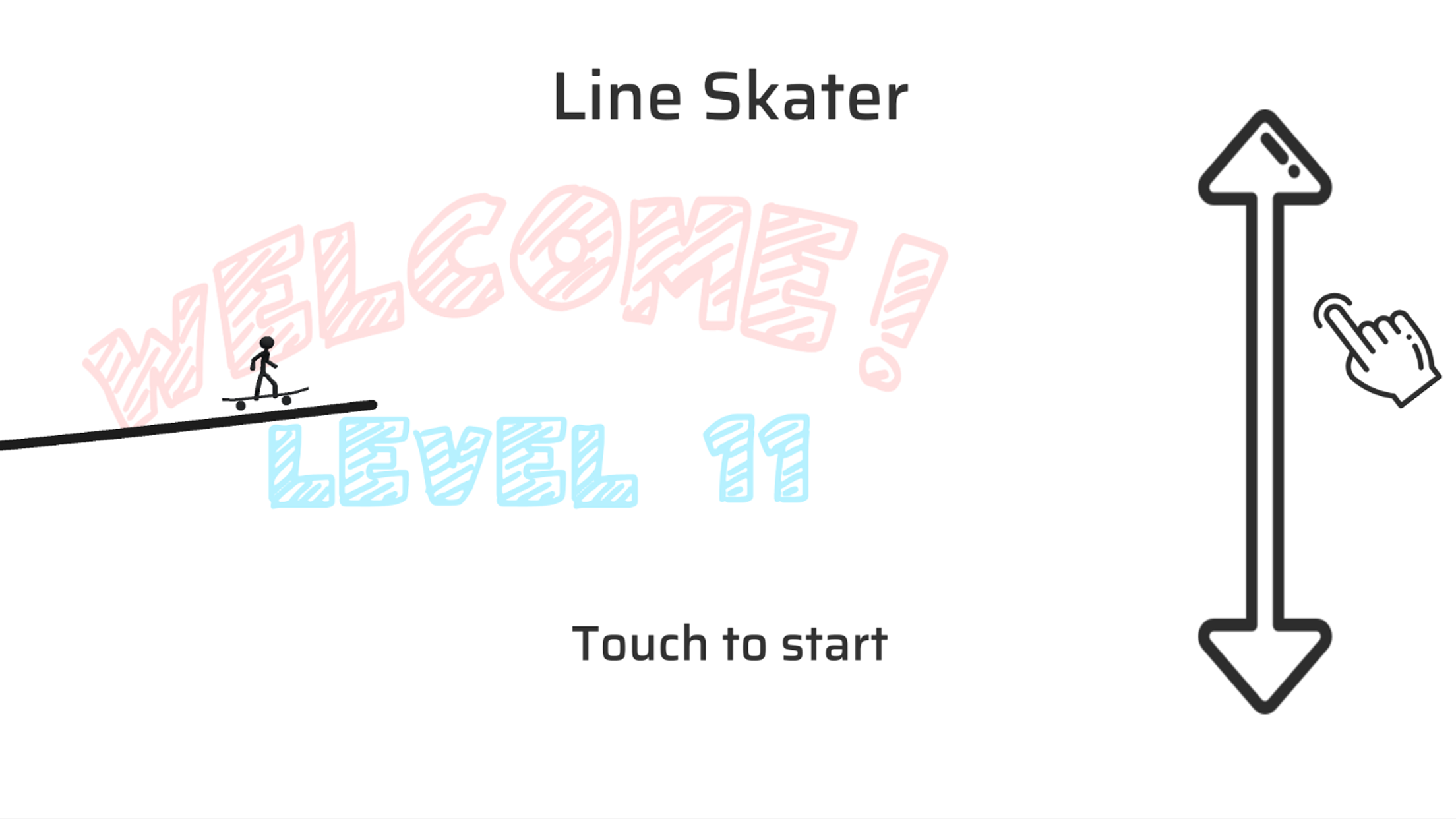 Line Skater Game Screenshot