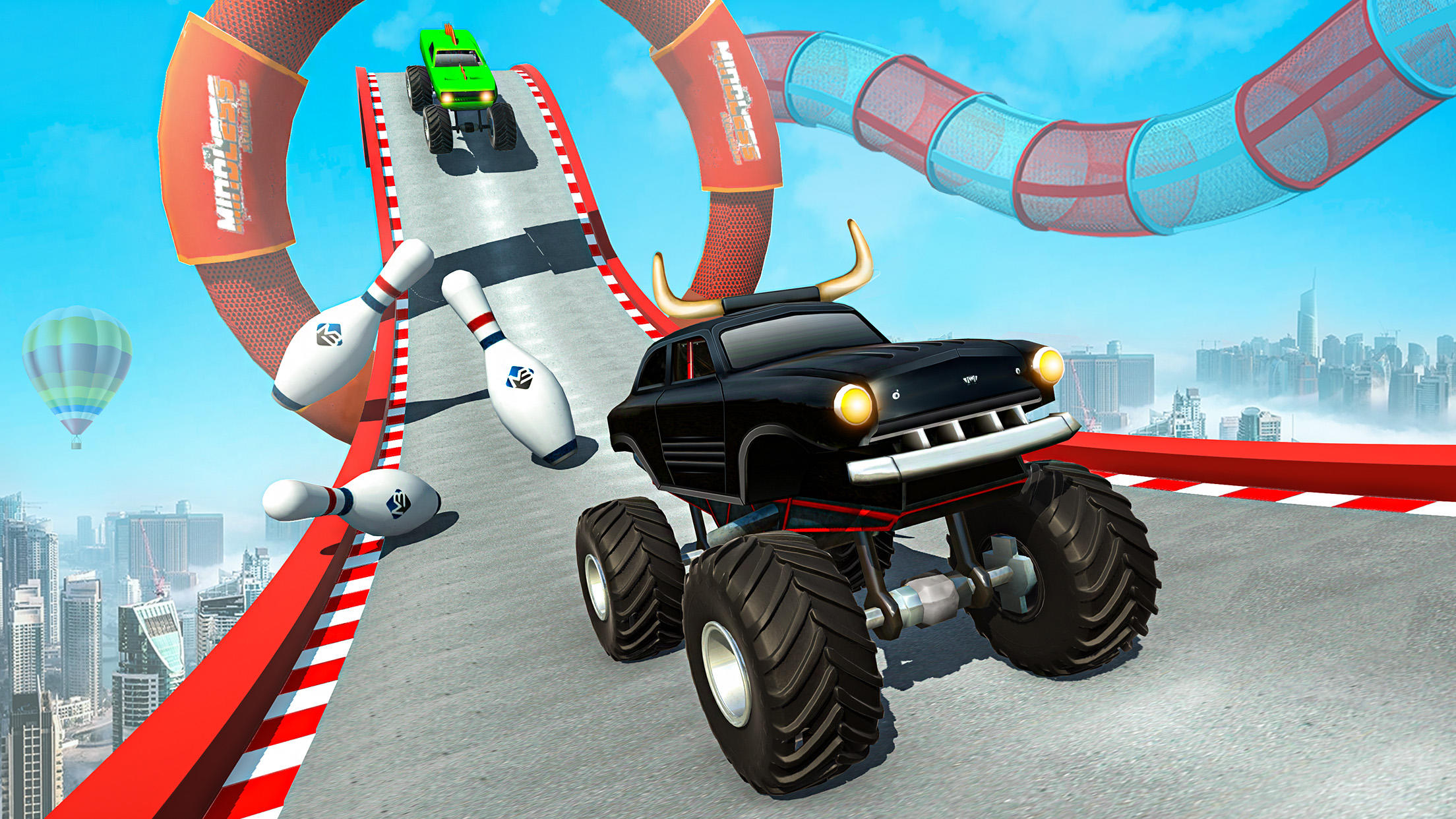 怪物 卡車 特技 遊戲 遊戲截圖