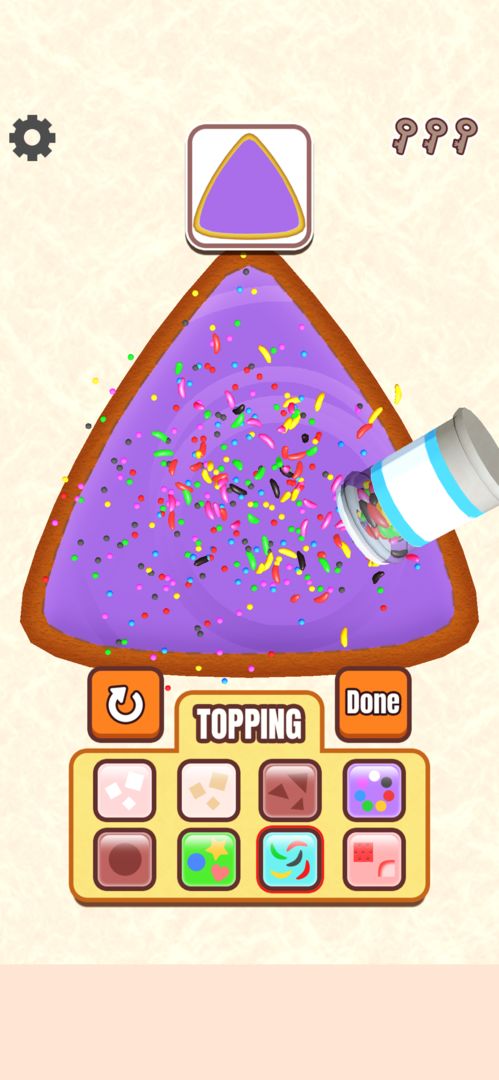 Screenshot of Icing Cookie