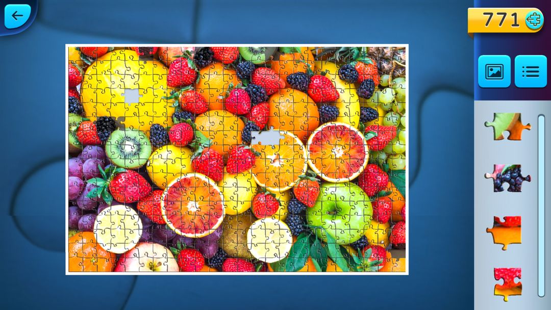 Screenshot of PuzzleMaster Jigsaw Puzzles