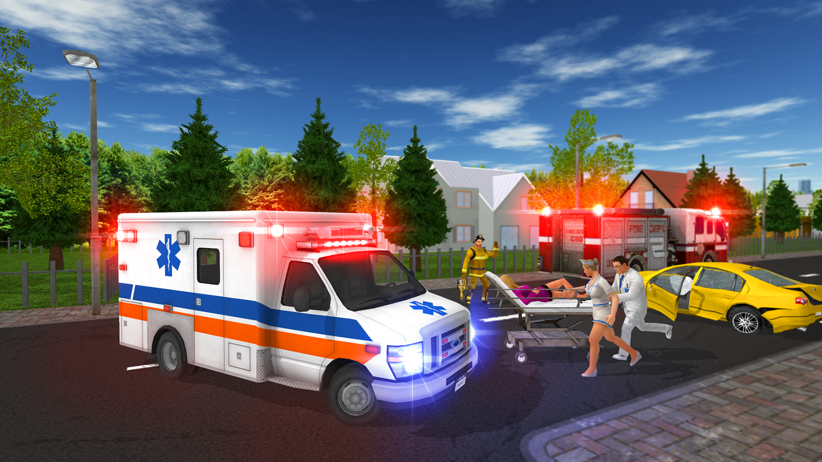 Ambulance Game Game Screenshot