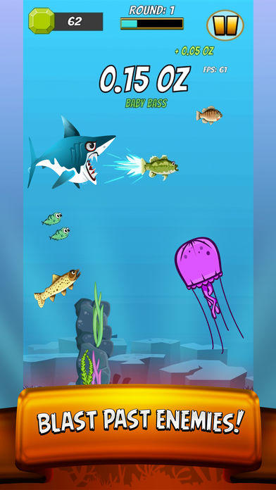 Hungry Bass Pro Game Screenshot