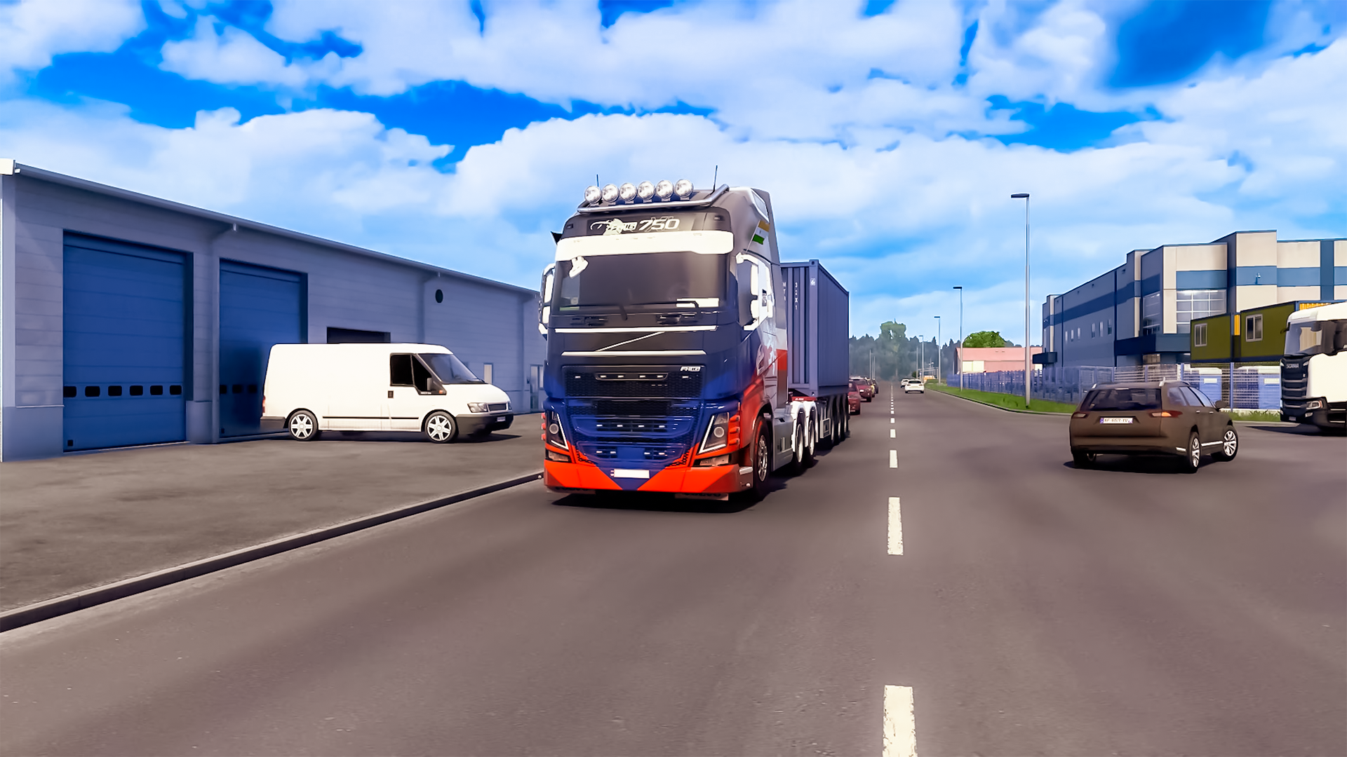 Screenshot 15 of Euro Truck Simulator Games 3D 