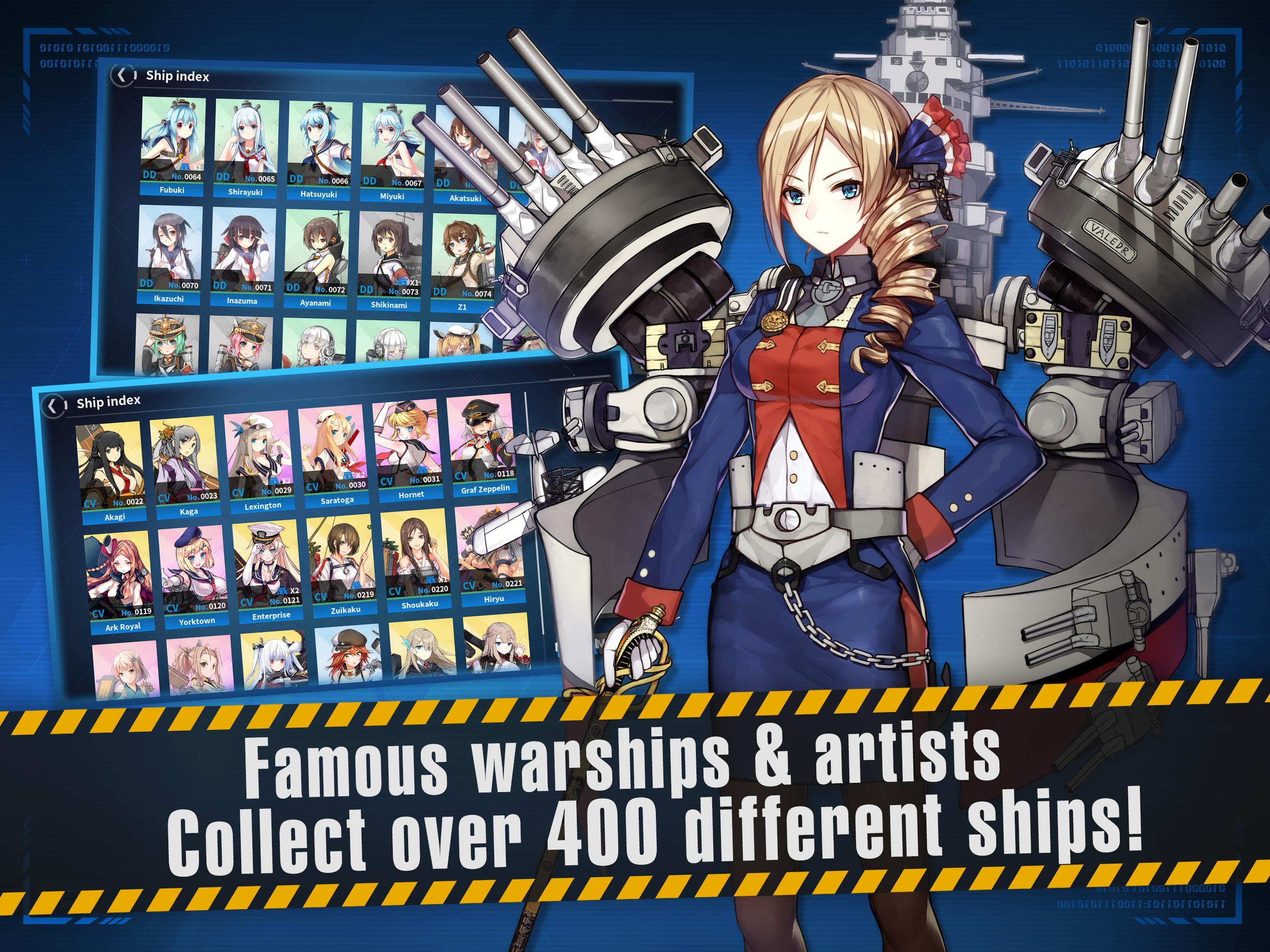 Warship Girls Game Screenshot