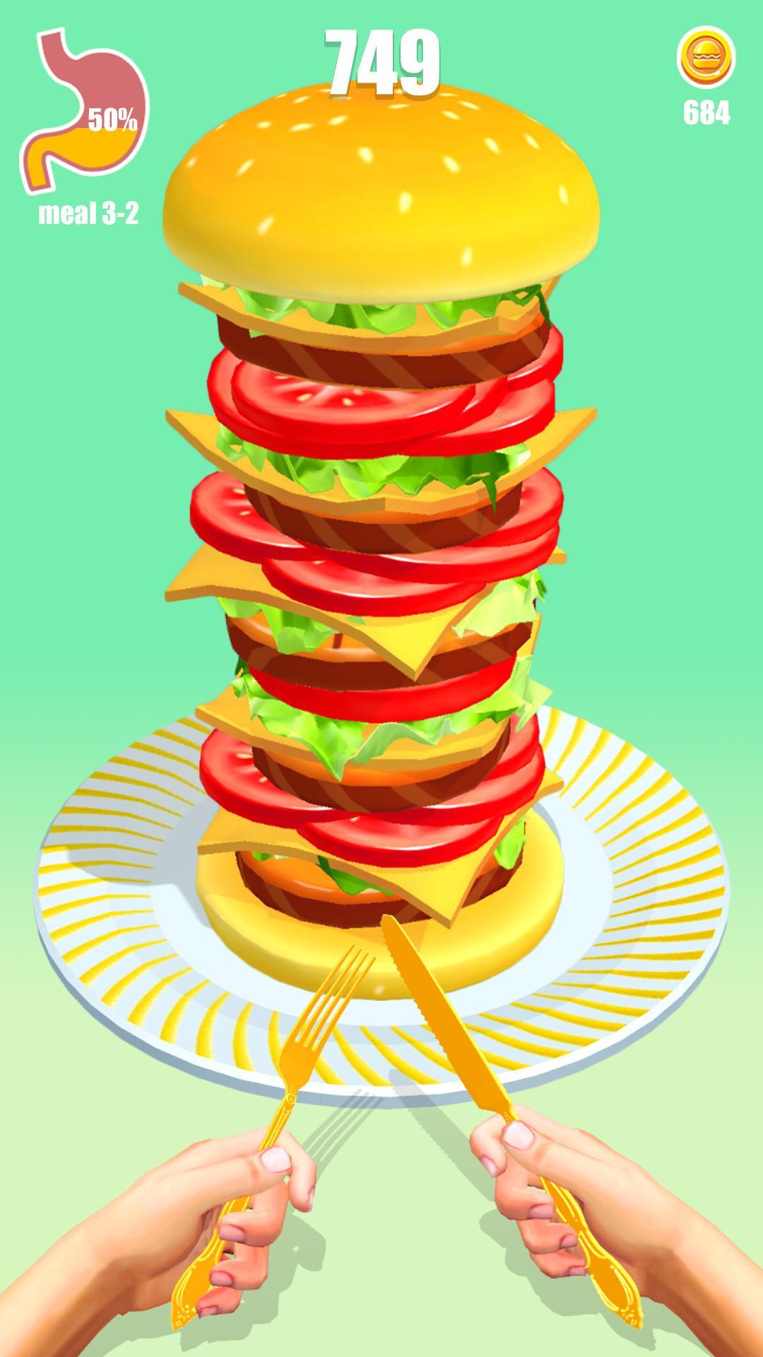 Captura de Tela do Jogo Burger Star