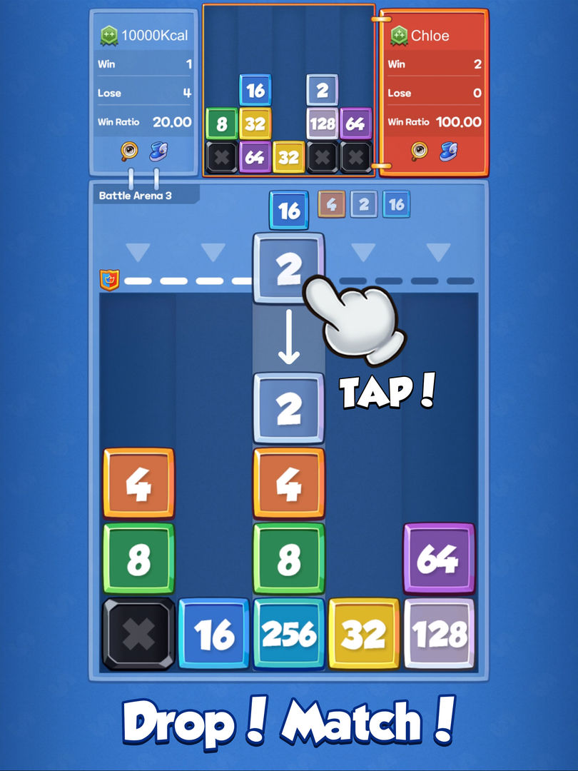 Drop Battle: Merge PVP screenshot game