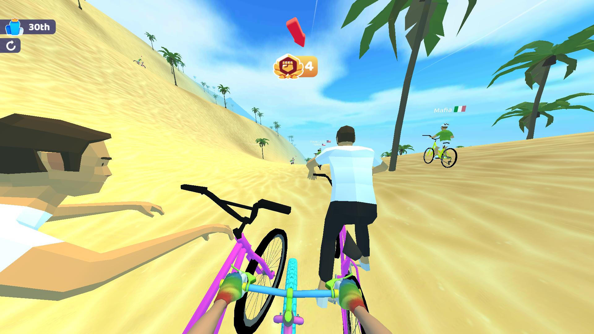 Screenshot 1 of ขี่จักรยาน 3D 