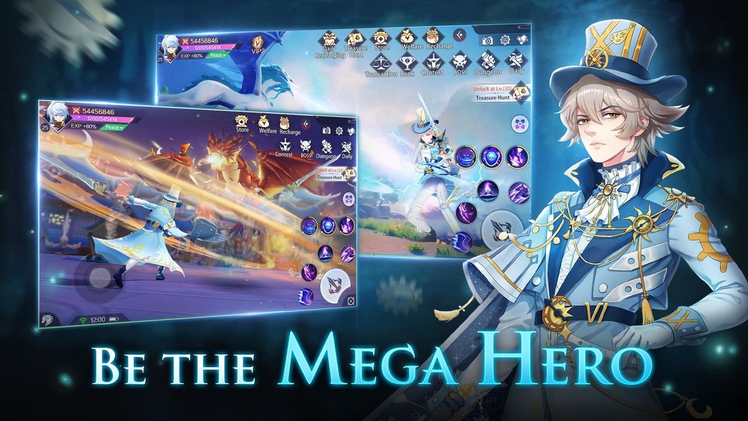 Mega Heroes ภาพหน้าจอเกม