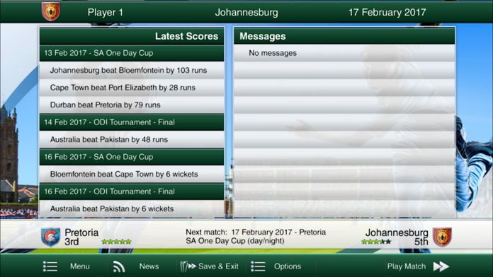 Cricket Captain 2016 screenshot game