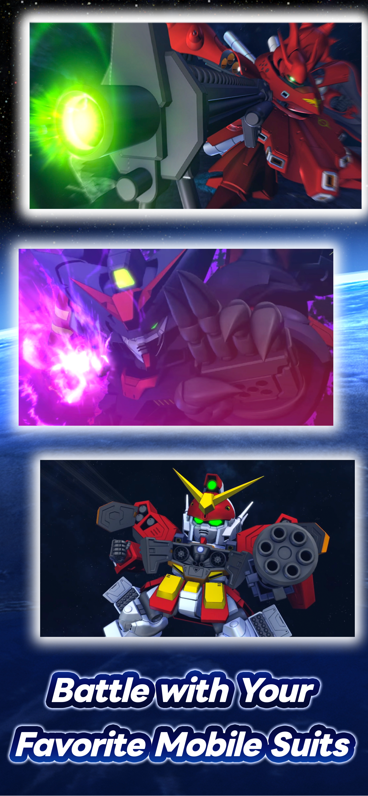 Cuplikan Layar Game SD Gundam G Generation ETERNAL