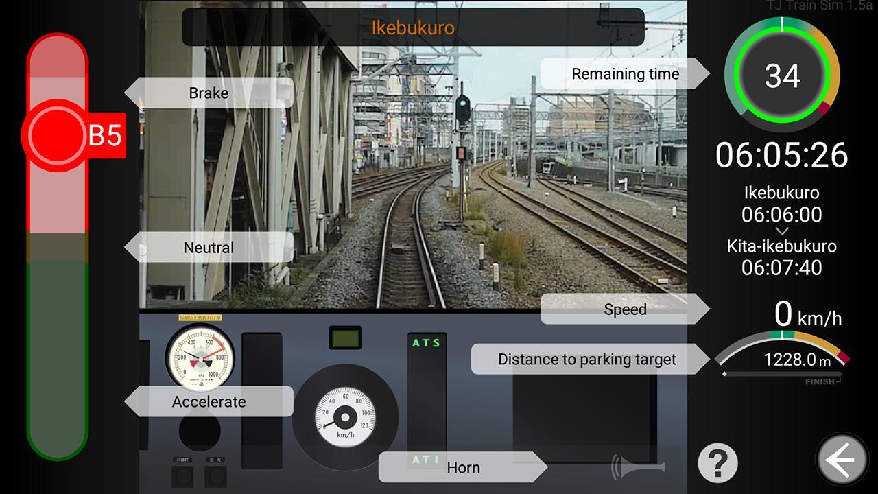 TJ TRAIN SIMULATOR Game Screenshot