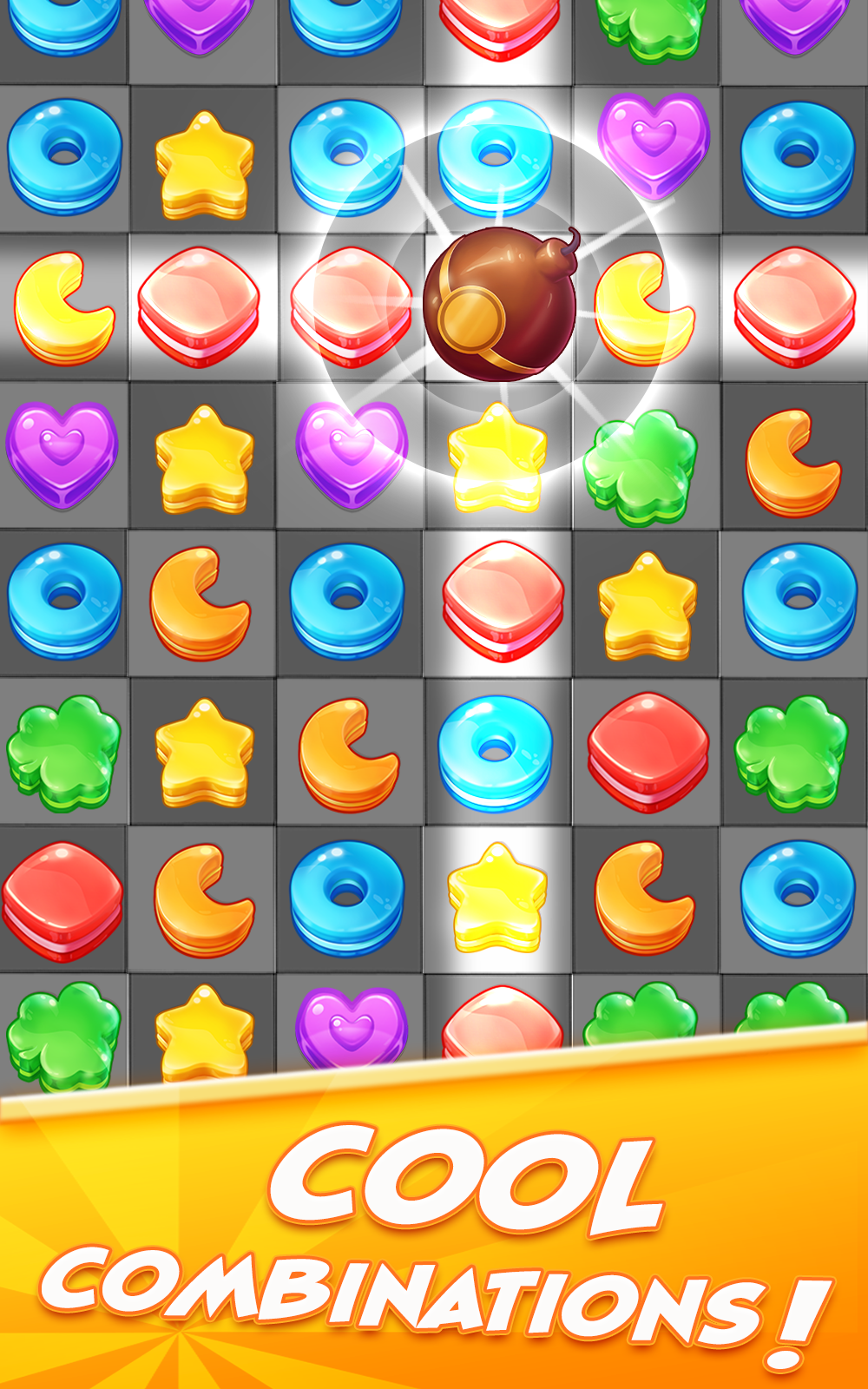 Cookie Dash Match 3 게임 스크린샷