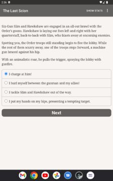Cuplikan Layar Game The Last Scion