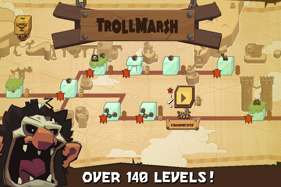 Icebreaker: A Viking Voyage Game Screenshot