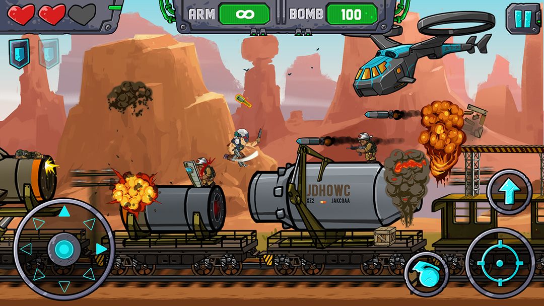 Metal Shooter: Super Soldiers screenshot game