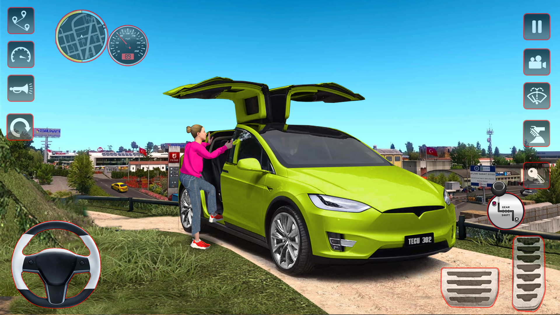 Electric Car Simulator 2023 android iOS apk download for freeTapTap