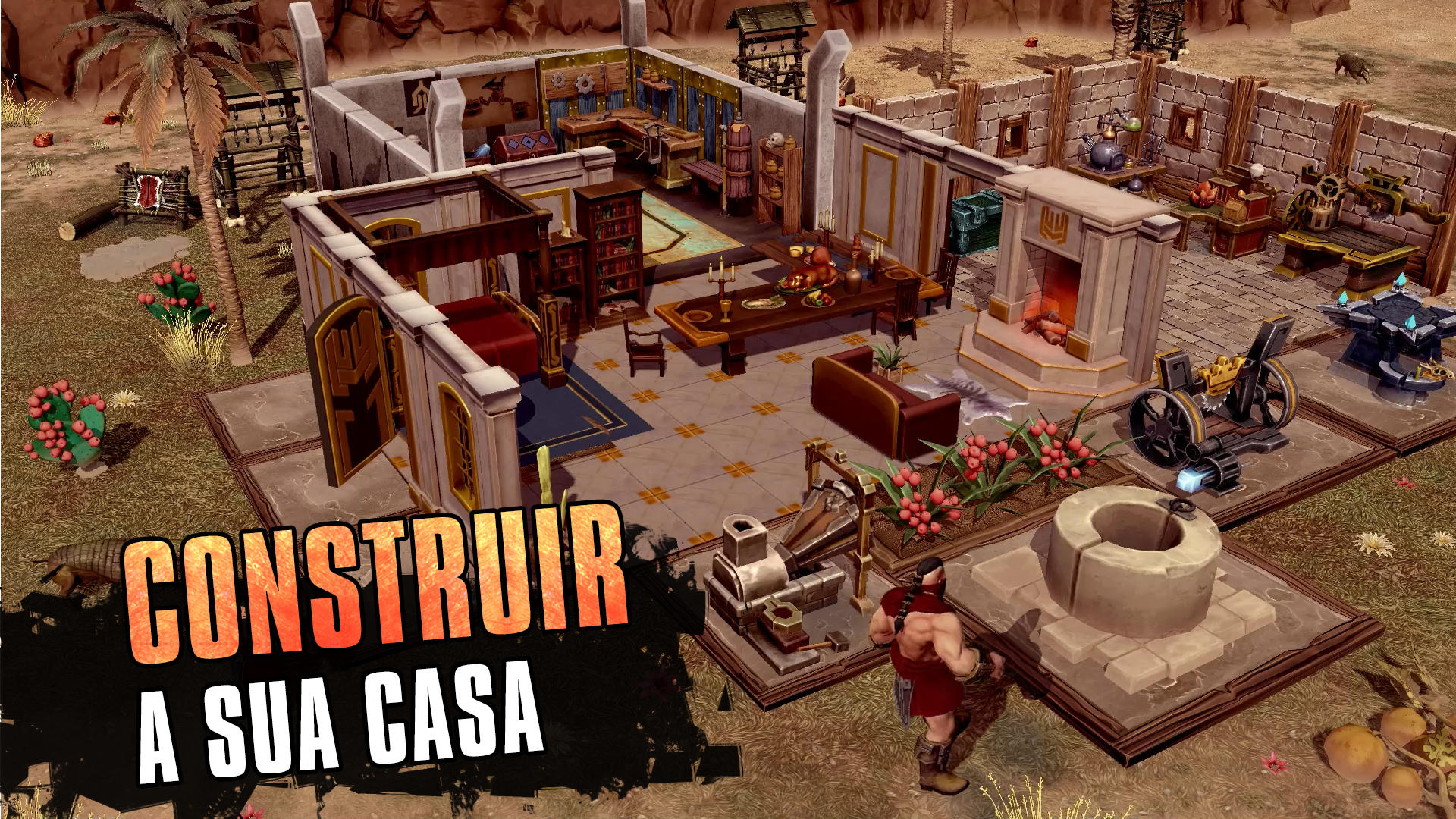 Captura de Tela do Jogo Exile: jogos de sobrevivência