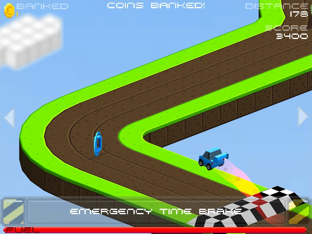 Cubed Rally Redline Game Screenshot