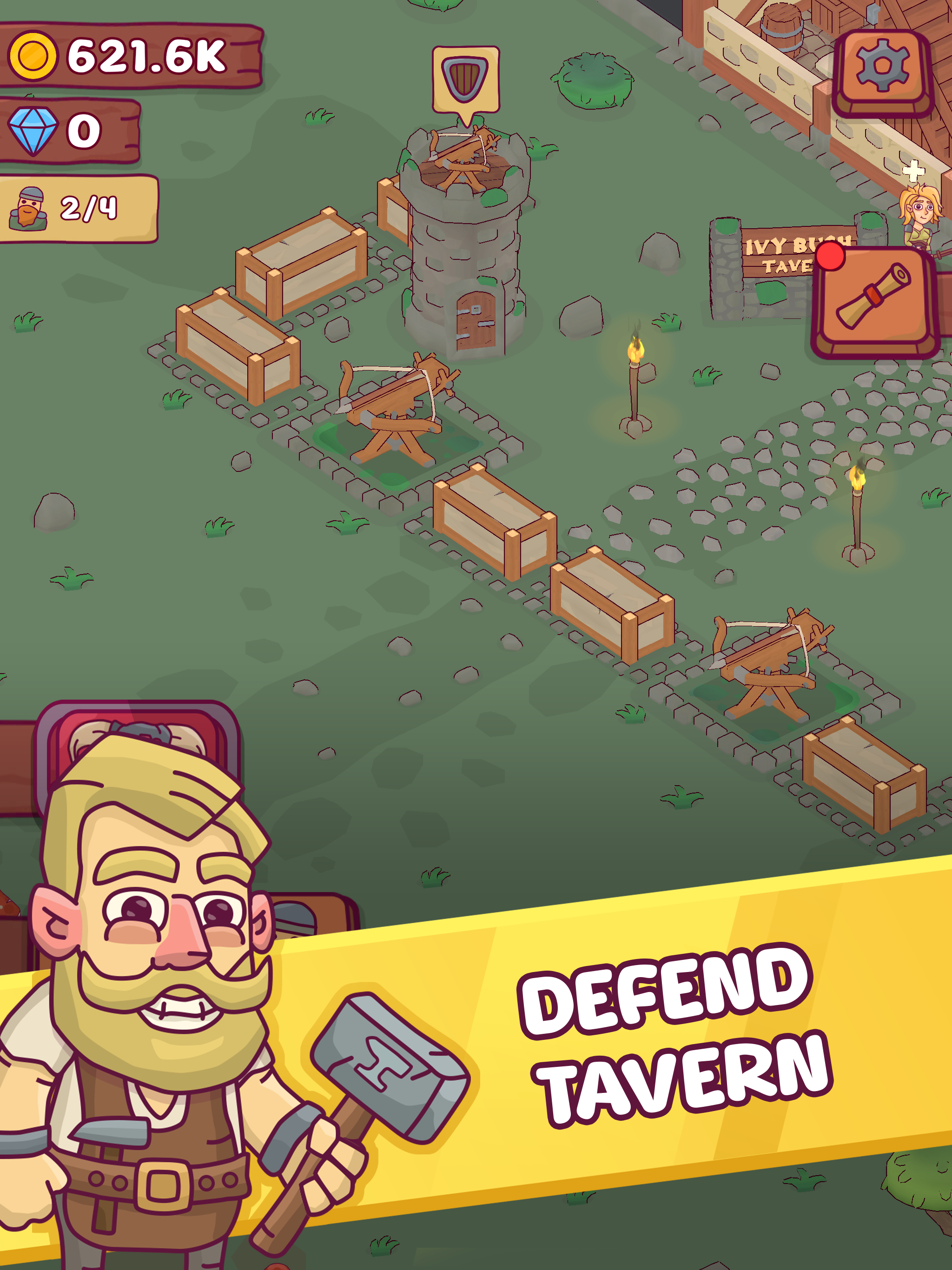 Screenshot of Heroes Tavern: Idle Pub Tycoon