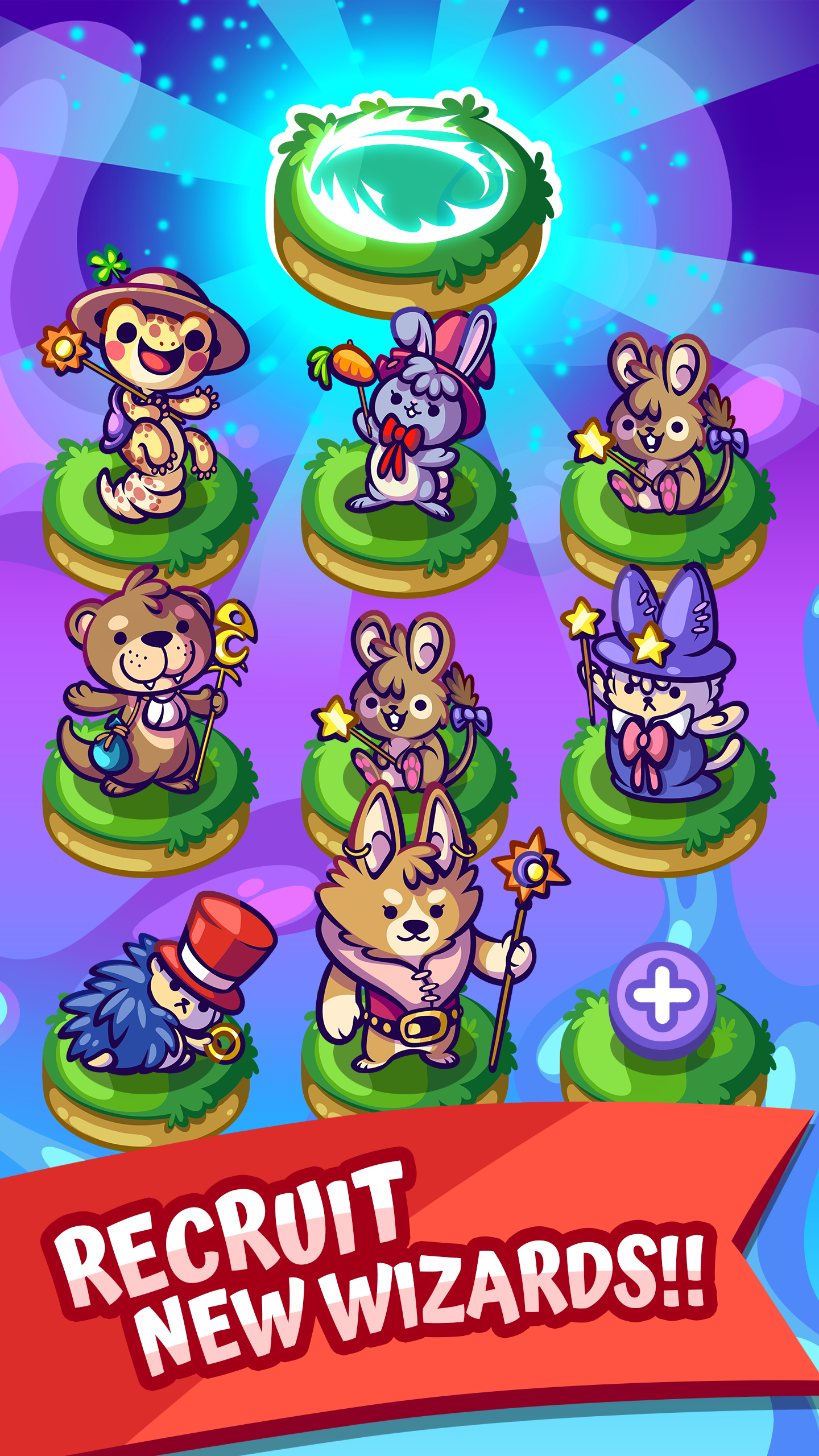 Merge Kawaii Wizards - Merge Games 2020 Game Screenshot