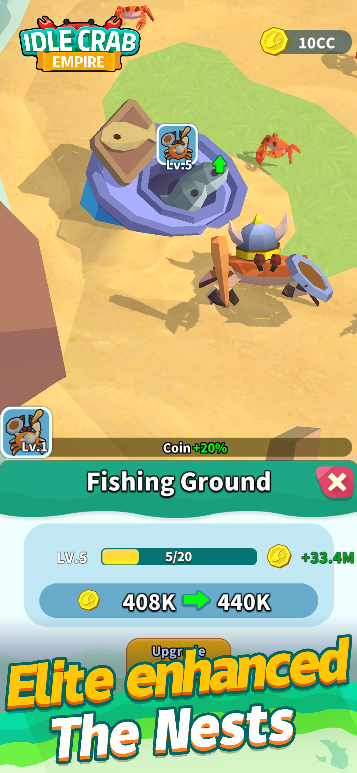 Idle Crab Empire Latest Version for Android/iOS APK - TapTap