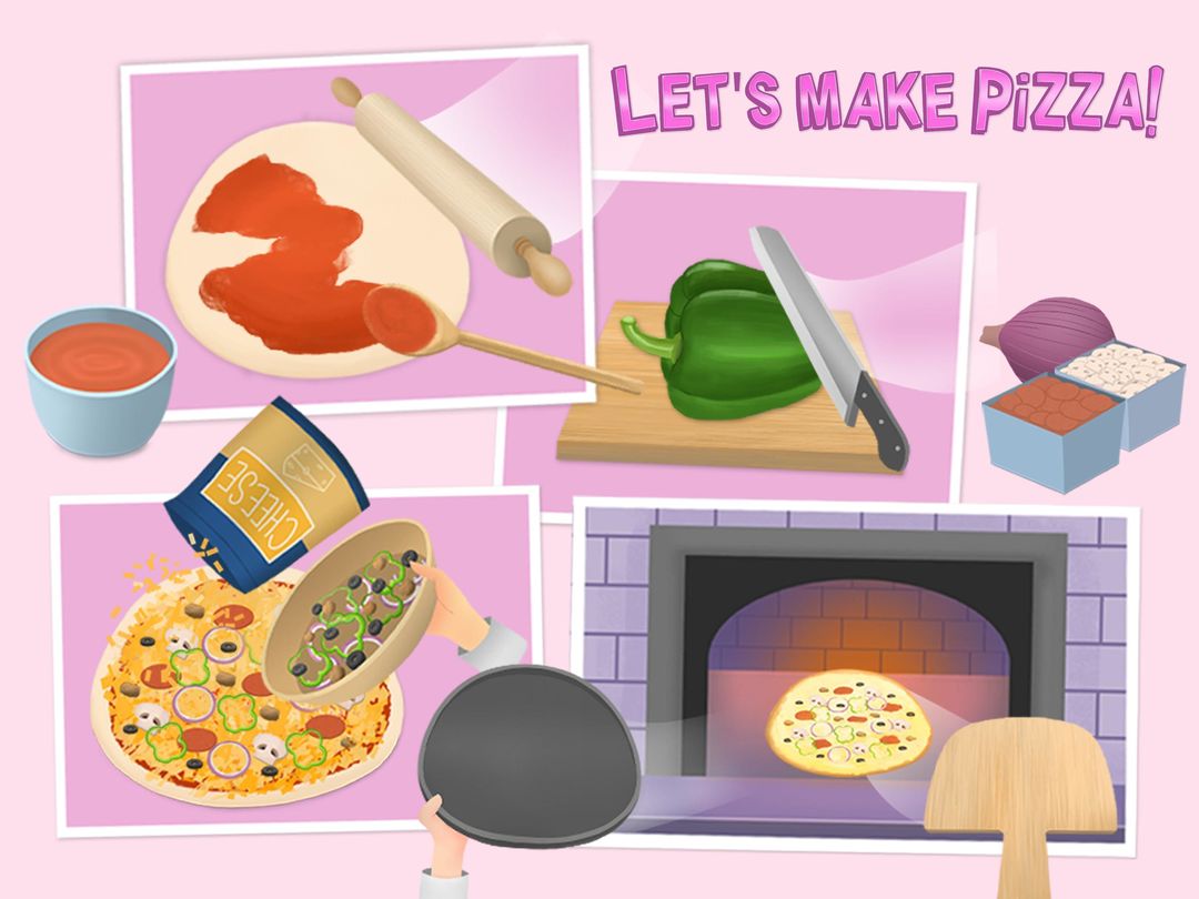 Baby Chef Sofia's Pizza Party 게임 스크린 샷